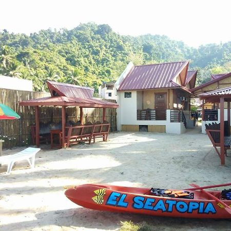 El Seatopia Beach Cottages Эль-Нидо Экстерьер фото