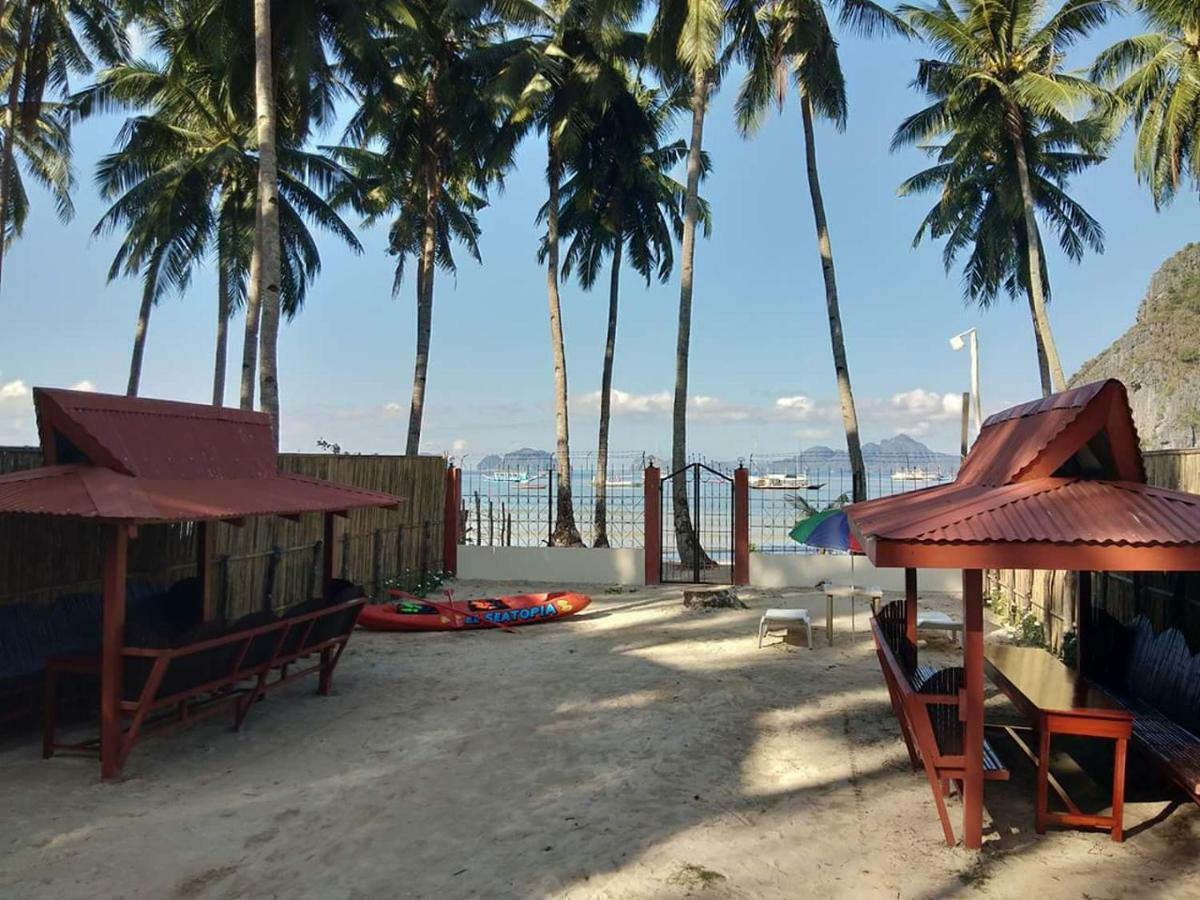 El Seatopia Beach Cottages Эль-Нидо Экстерьер фото