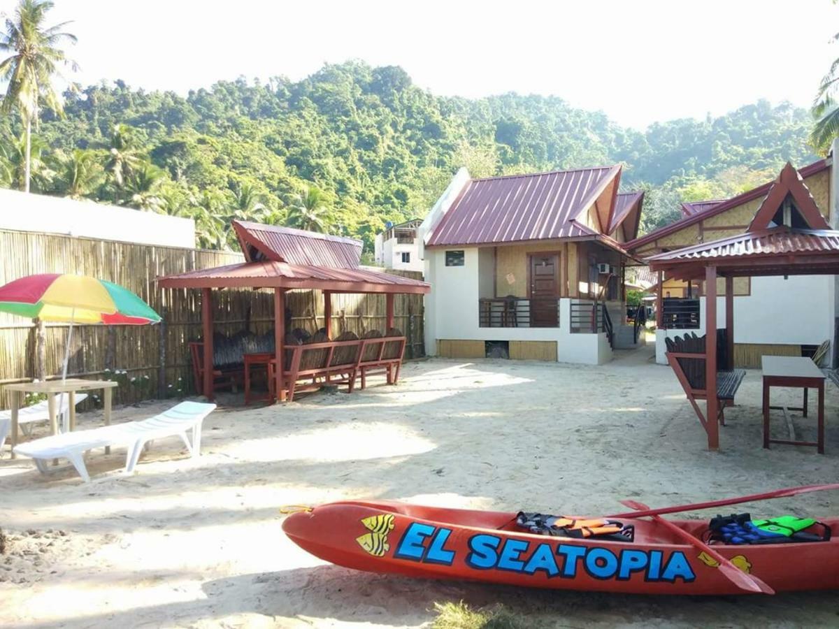 El Seatopia Beach Cottages Эль-Нидо Экстерьер фото